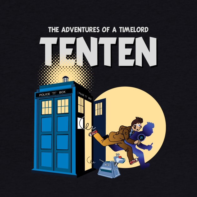 THE ADVENTURES OF A TIMELORD by KARMADESIGNER T-SHIRT SHOP